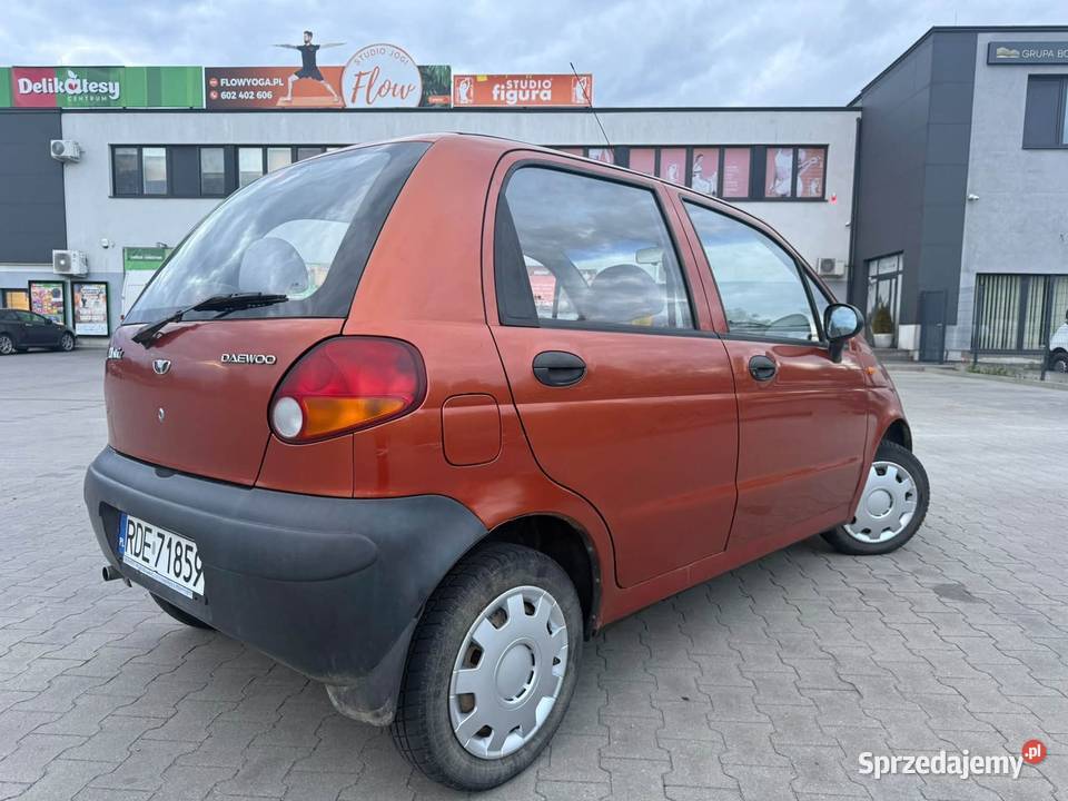 Dewoo Matiz Benzyna Niski Przebieg Oszczędny Dębica