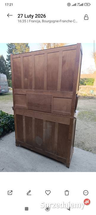 Dwuczłonowy francuski bufet Art Dco 195cm pomorskie Gdynia sprzedam
