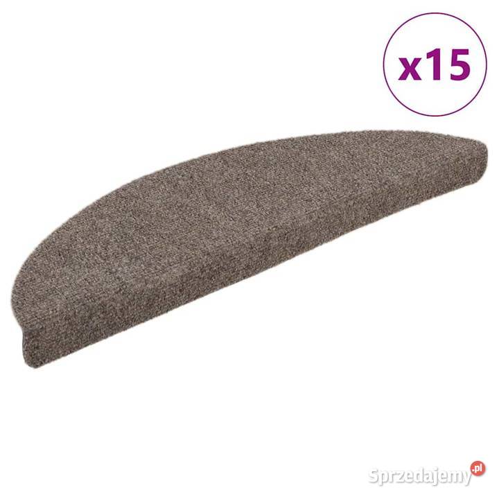 vidaXL Maty na schody samoprzylepne 15 56x17x3 mazowieckie Warszawa