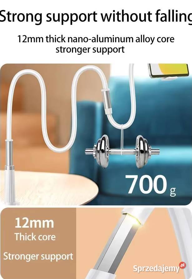 Uchwyt Stojak na Telefon Elastyczny Przenośny