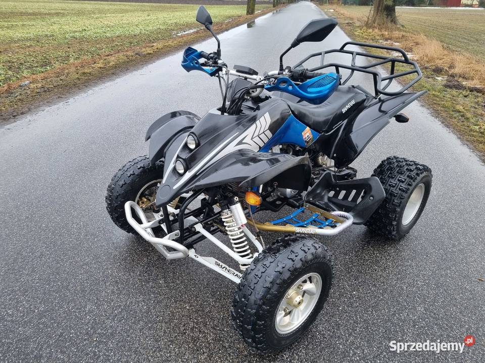 Quad Atv Shineray 250cc Duża Rama Ciecz nieuszkodzony Kruszwica