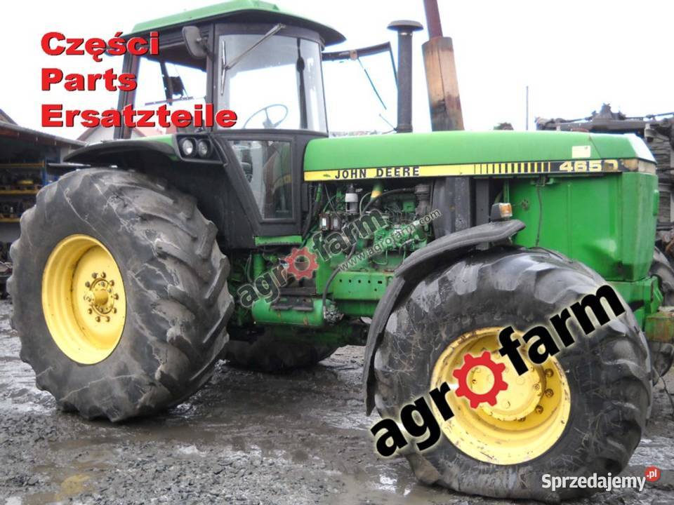 John Deere 4650 części skrzynia biegów silnik Byków