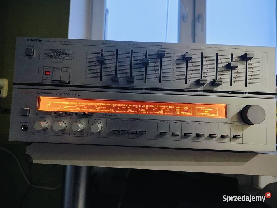 radio Tosca 303 88108MHz plus korektor graficzny Mińsk Mazowiecki sprzedam