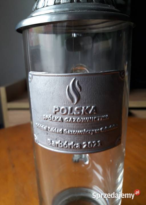 Kufel szklany pamiątkowy KGHM Barbórka 2021 Birofilistyka Gdynia sprzedam