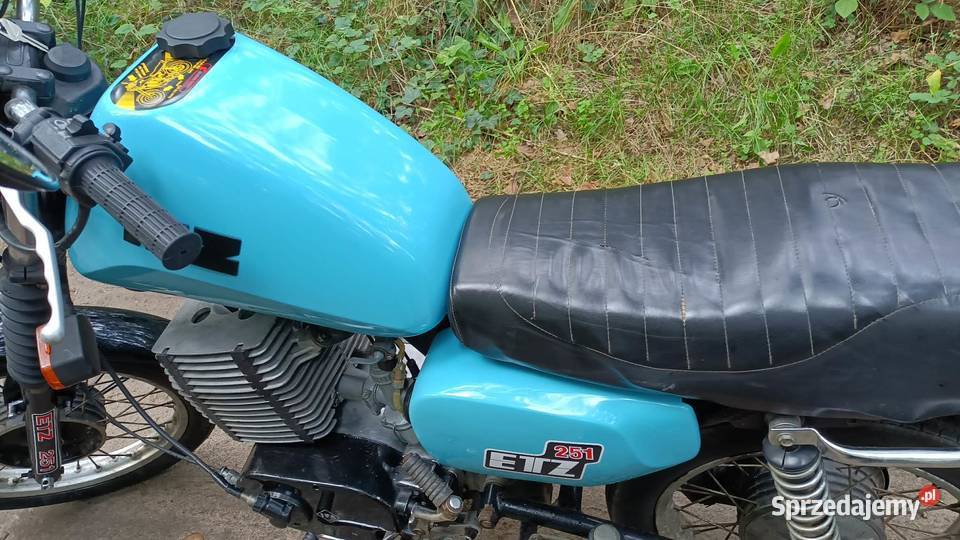 Mz etz 251 Rok produkcji 1990 Góra