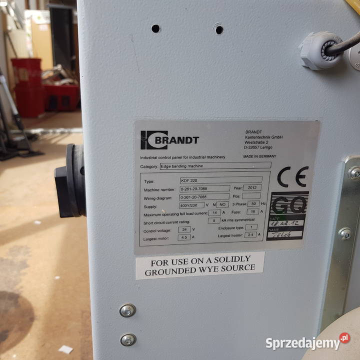 BRANDT KDF 220 CF HIGHFLEX Wstępny Frez Gołańcz sprzedam