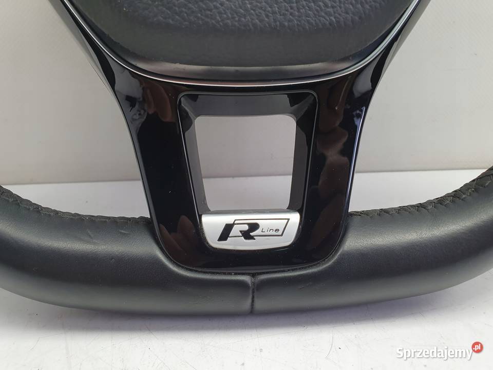 VW Golf VII R LINE KIEROWNICA SKÓRZANA ŁOPATKI Kierownice Janów
