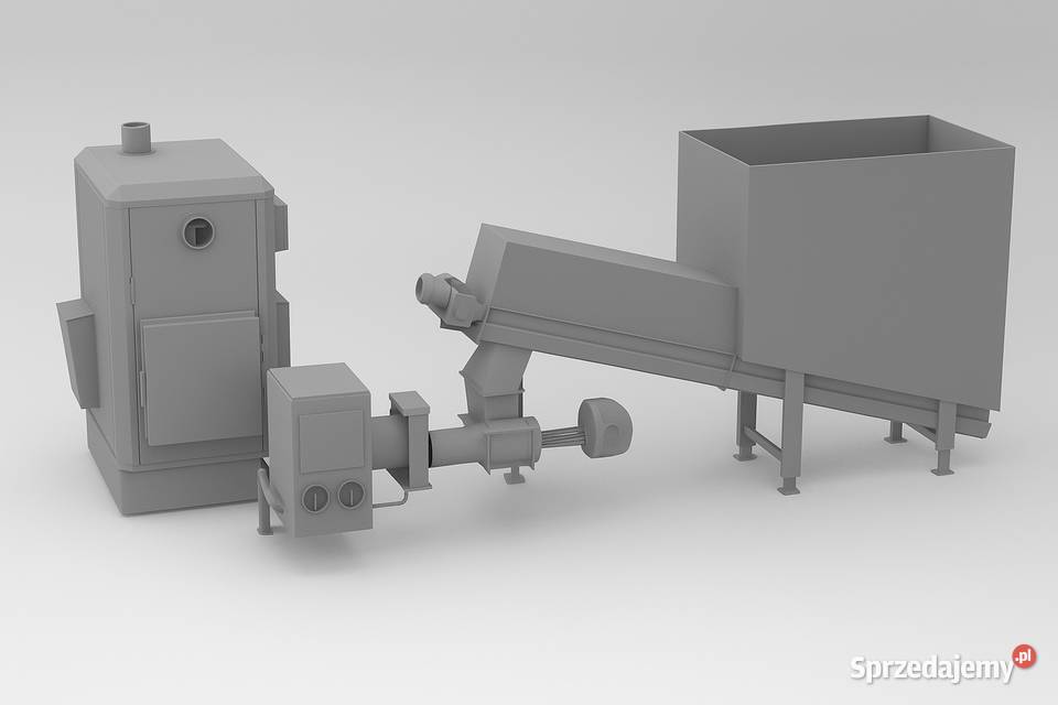 Nagrzewnica powietrza 60 kW na zrębki trociny małopolskie Kraków