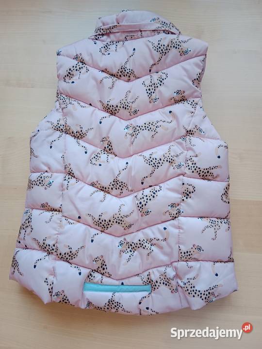 Kamizelka puffer z kapturem HM 110116 dziewczynka Poznań