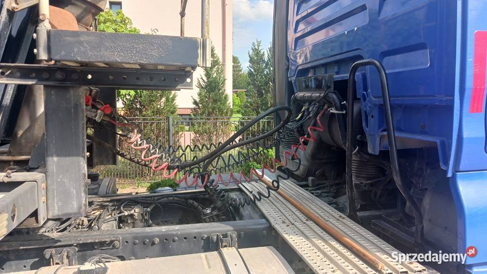 Man z Naczepązestaw Gotowy do pracy Stalowa Wola
