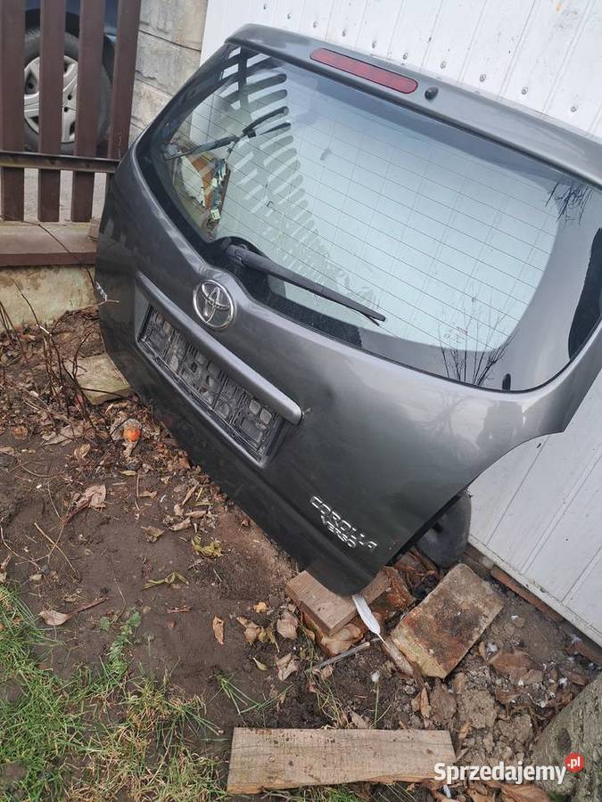 Toyota corolla verso II klapa tył Europa małopolskie sprzedam