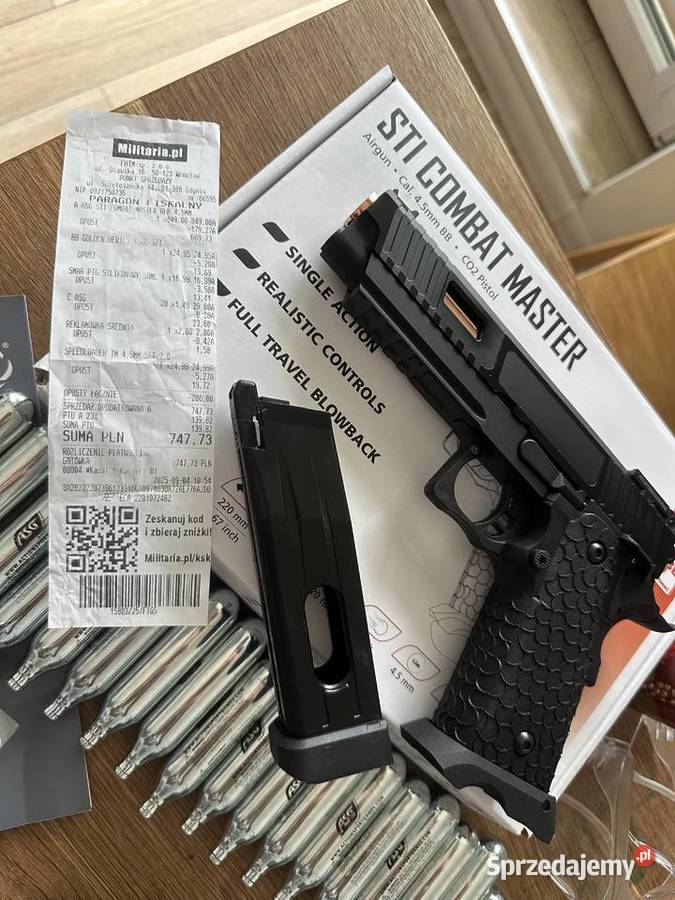 Wiatrówka na CO2 nówka paragon gwarancja pomorskie Reda