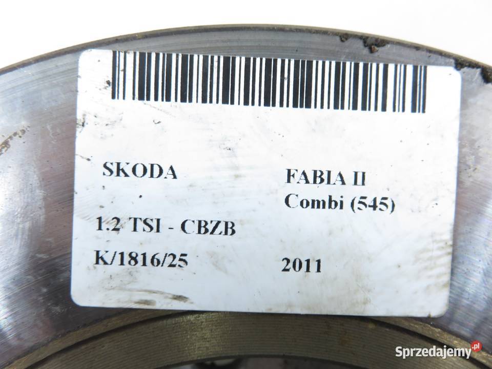 TARCZE HAMULCOWE TYŁ SKODA FABIA II 12 TSI