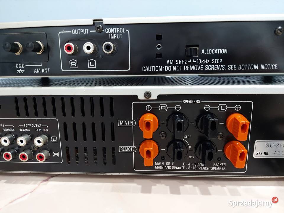 Technics Amplifier SUZ55 and Technics Tuner Wzmacniacze i pokrewne