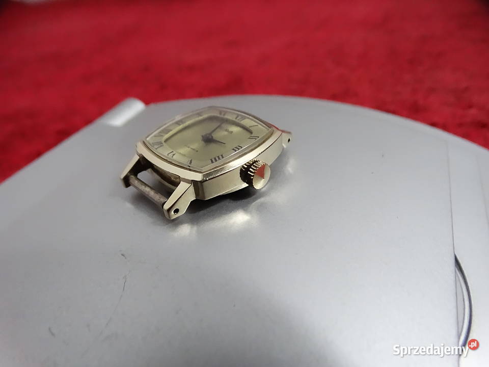Elegancka Vintage SLAVA 17 Jewels Pozłacana AU5 Biłgoraj sprzedam
