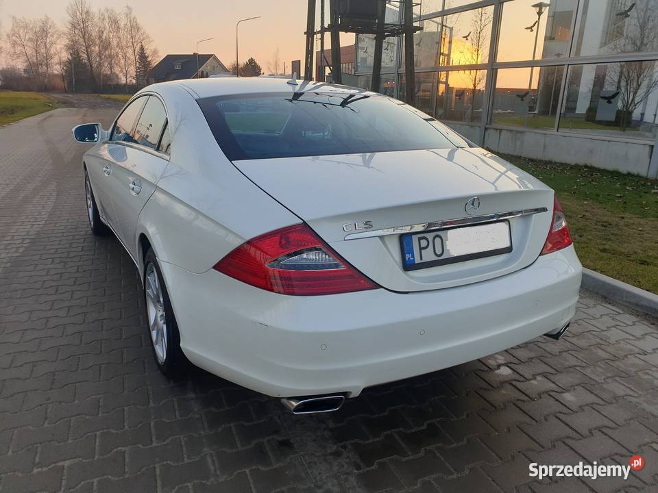MercedesBenz CLS 32 Diesel 2008r 131 przebiegu kurtyny powietrzne Poznań sprzedam