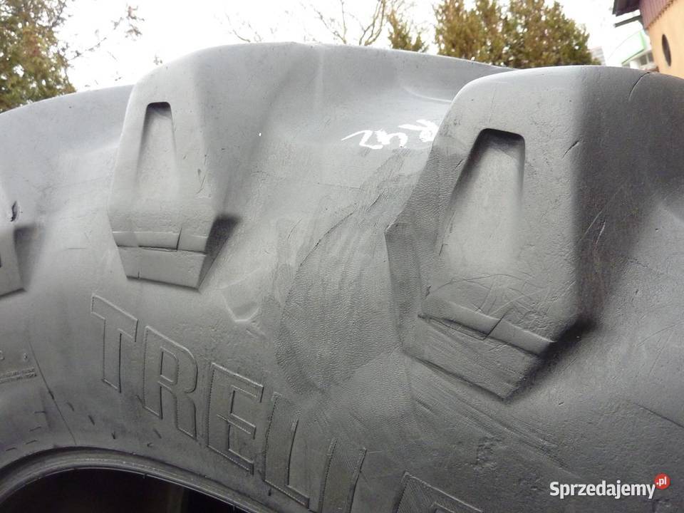 2x Opona używana rolnicza 58070R42 TRELLEBORG Zaścianki