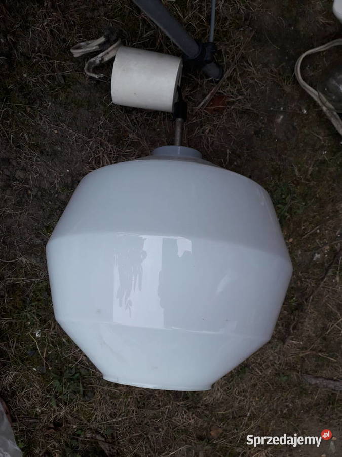 Art deco loft lampa wiszaca krótka klosz mazowieckie Warszawa sprzedam