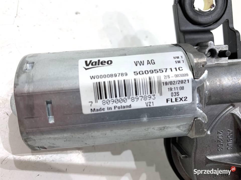 SILNIK WYCIERACZEK TYŁ VW TOURAN 5G0955711C sprzedam