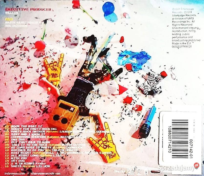 Album CD Zespołu LMFAO Album Sorry For Party śląskie Ruda Śląska