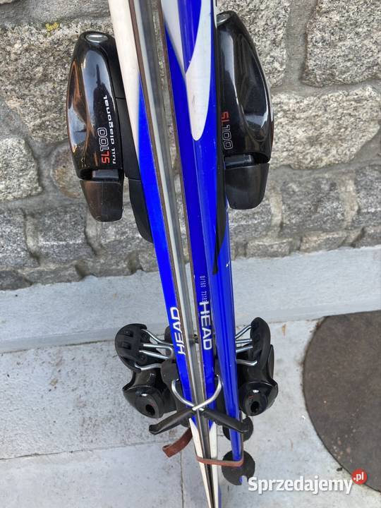 Markowe narty HEAD Carve 10 wiązania Tyrolia sl Sporty zimowe zachodniopomorskie Trzcińsko-Zdrój