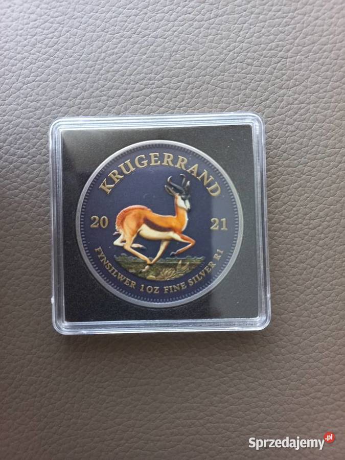 Krugerrand color 2021 śląskie Częstochowa