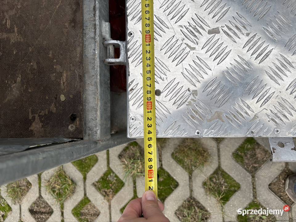 Najazd stalowoaluminiowy do przyczepki podlaskie Sowlany