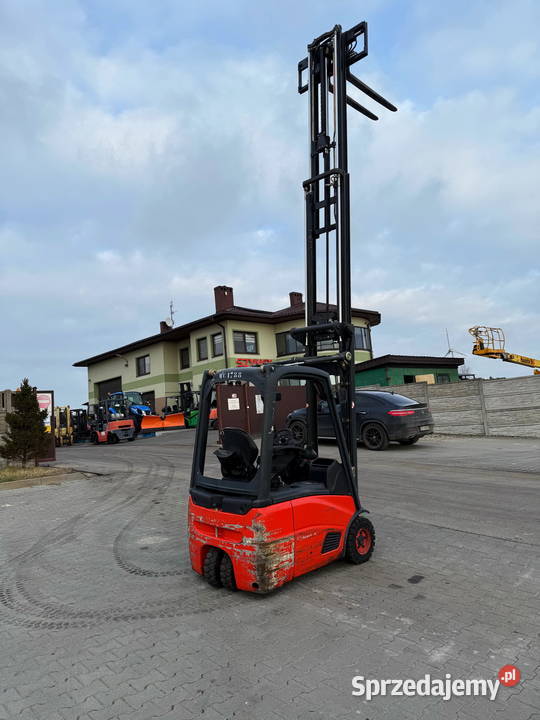 wózek widłowy elektryczny LINDE E15 Triplex 550m