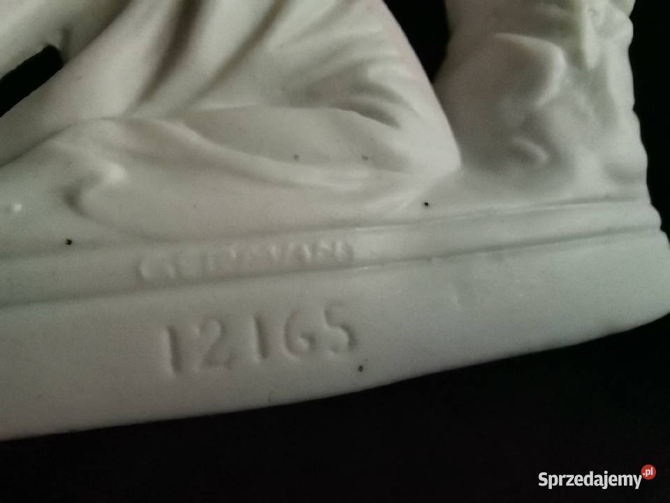 Stara przedwojenna figurka Jezus pod Krzyżem śląskie sprzedam