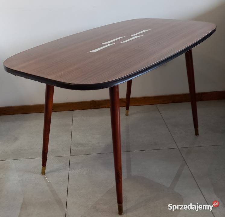 Stół ława patyczak Lata 5060te Meble Wrocław