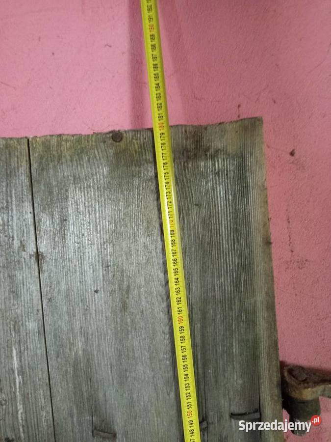Stare dzwi drewniane kompletne stan Meble Kielce