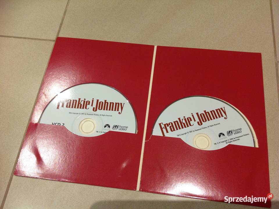 Film DVD FRANKIE i JOHNY lektor Nowa Sól