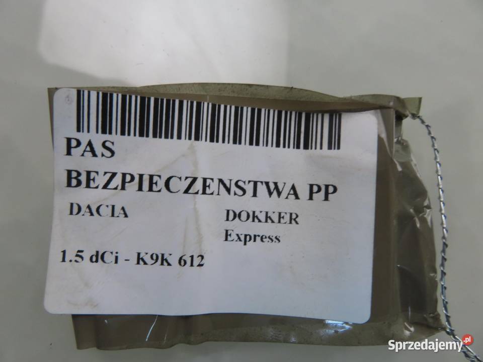 PAS PRAWY PRZEDNI DACIA DOKKER 868843271R
