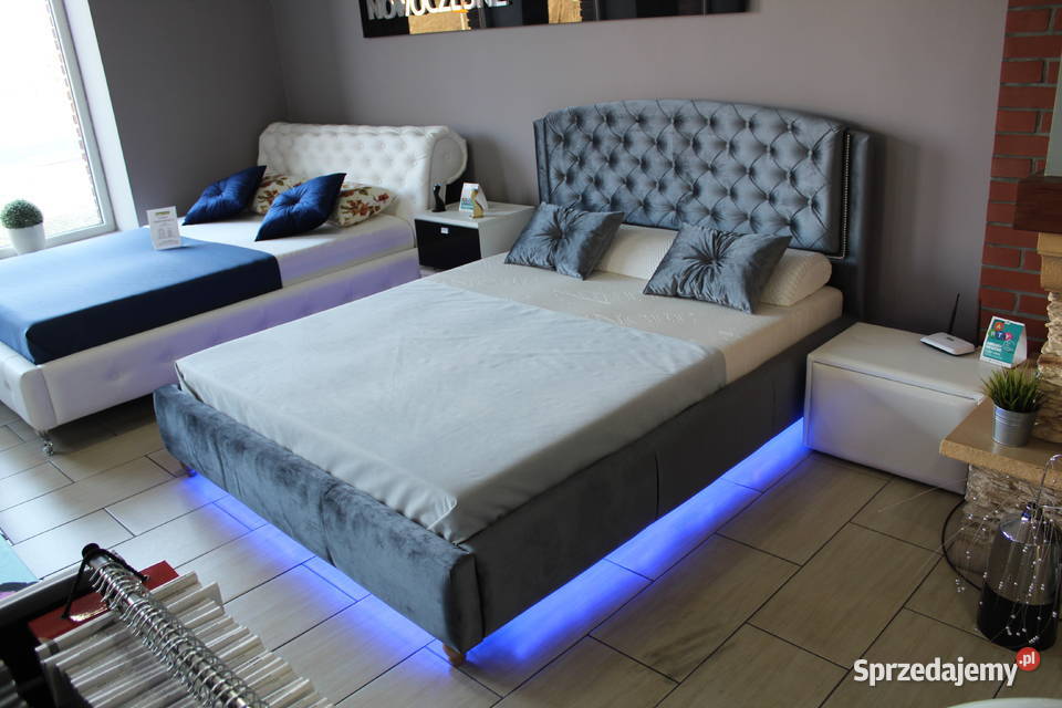 Piękne i komfortowe łóżko LAURA160/200 do sypialni KOLORY