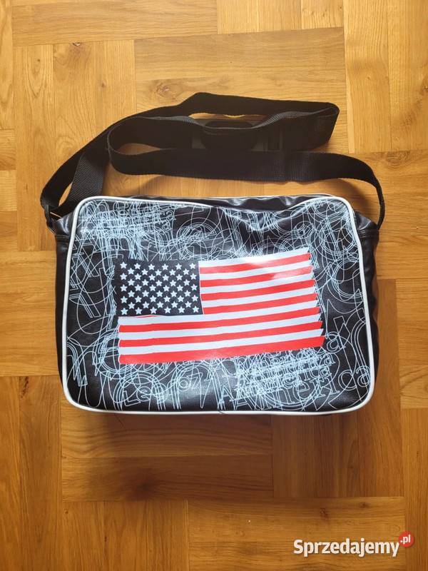 Torba na ramię czarna usa unisex Międzyrzec Podlaski sprzedam