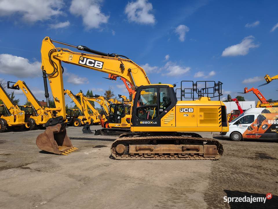 KOPARKA GASIENICOWA 24 TONY JCB 220X CAT VOLVO Dodatkowy osprzęt wielkopolskie Krotoszyn