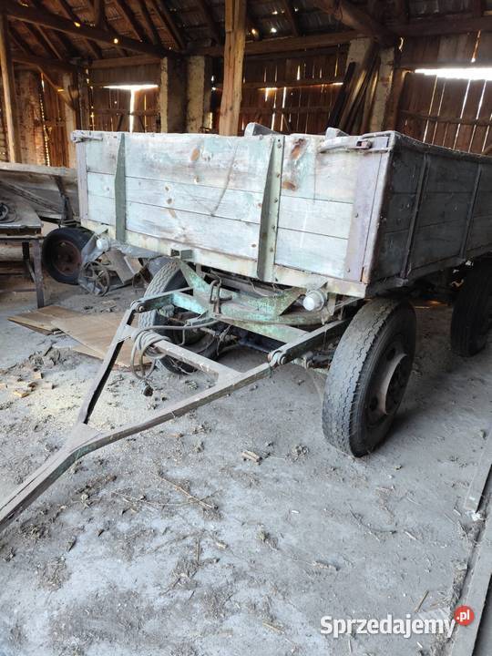 Przyczepa rolnicza wywrotka nieuszkodzony