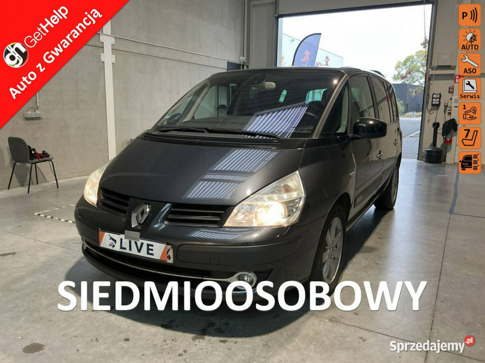 Renault Espace 20d7 miejscKlimatronik wielofunkcyjna kierownica Wejherowo