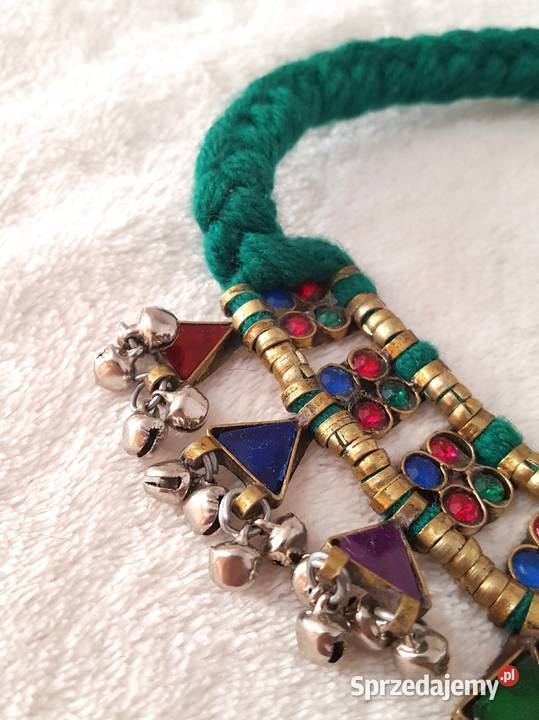 Orientalny naszyjnik afgański boho etno bohemian Szczecin