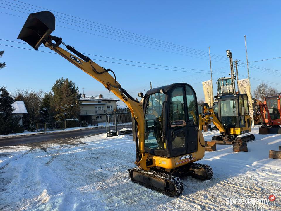 JCB 8018 Mini koparka JCB 8018 z 2012r ładna Złoczew