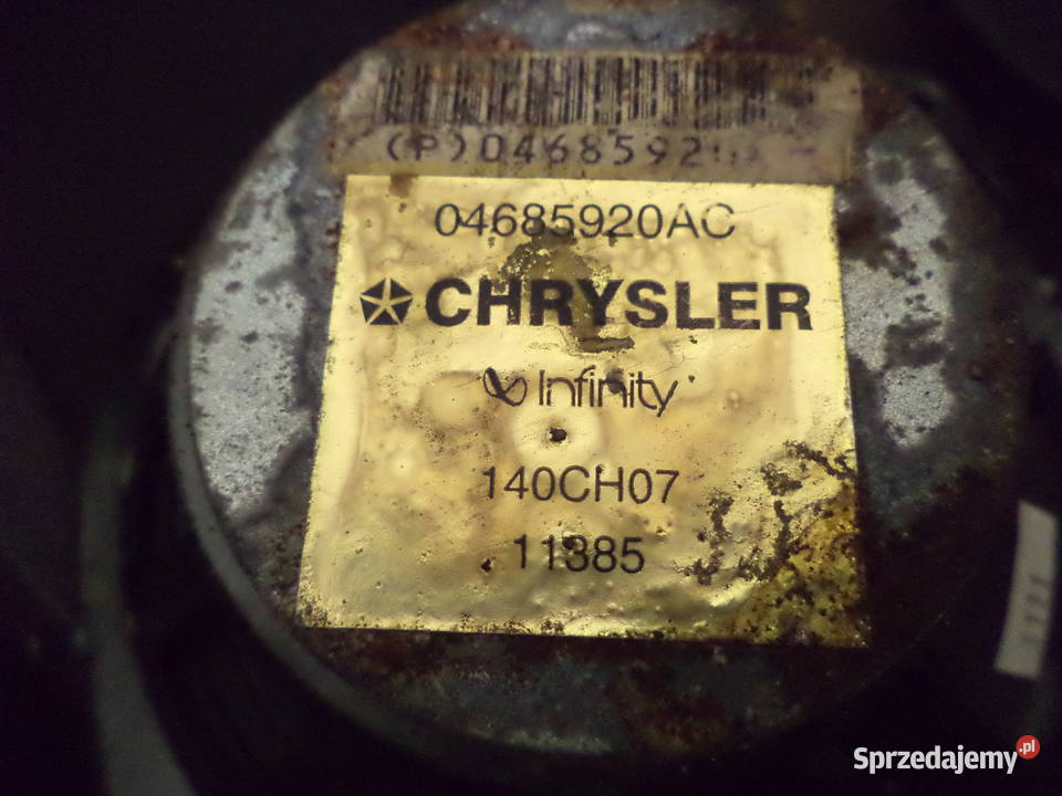 CHRYSLER GLOSNIKI GLOSNIK INFINITY 140CH07 Turek