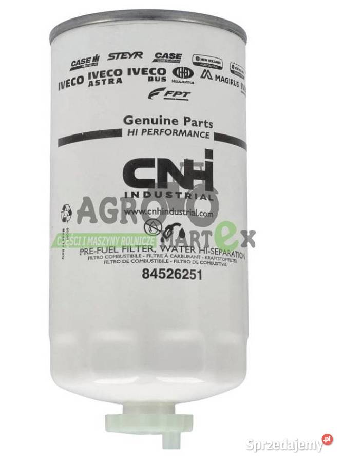 84526251 84209753 FILTR PALIWA T5 T6 T7 TC CNH Wichrów
