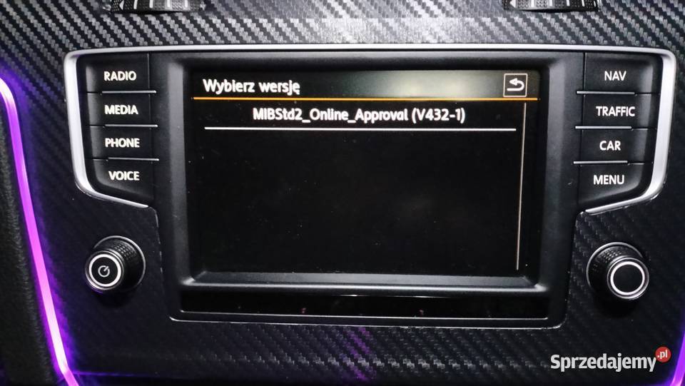 VW GOLF 7 PASSAT Car Play Android Auto App Łódź