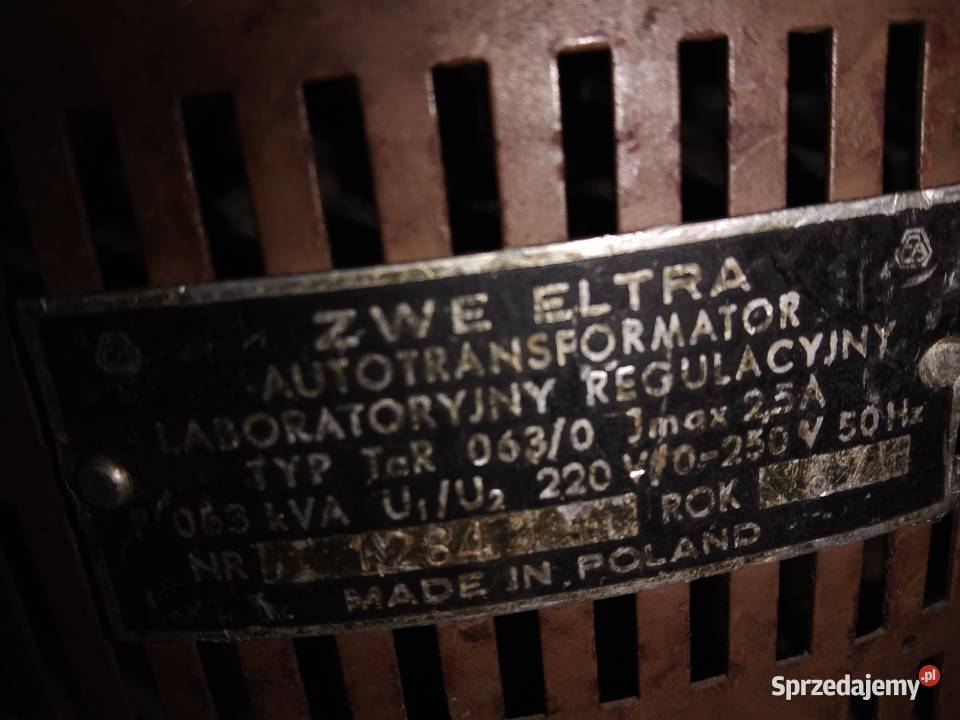 Autotransformator zwe eltra