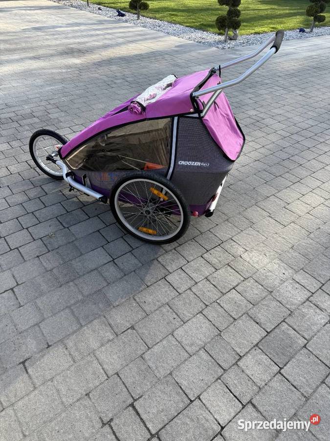 Przyczepka rowerowa riksza croozer kids 2 łódzkie Rakowice