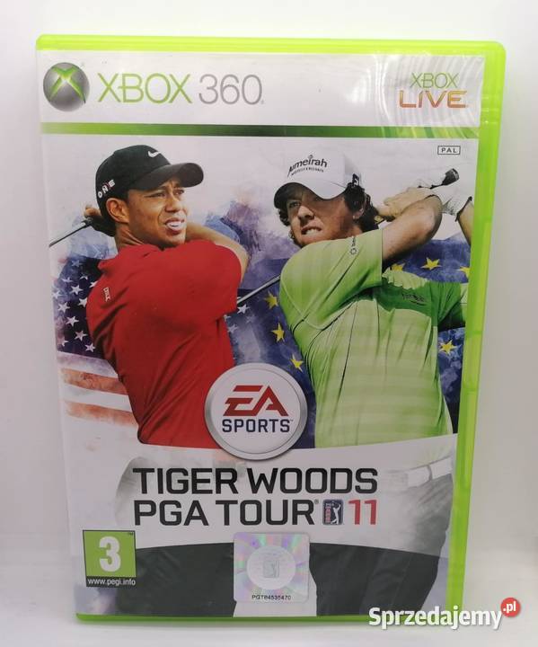 Gra Tiger Woods PGA Tour 11 Xbox 360 Xbox360 Elbląg