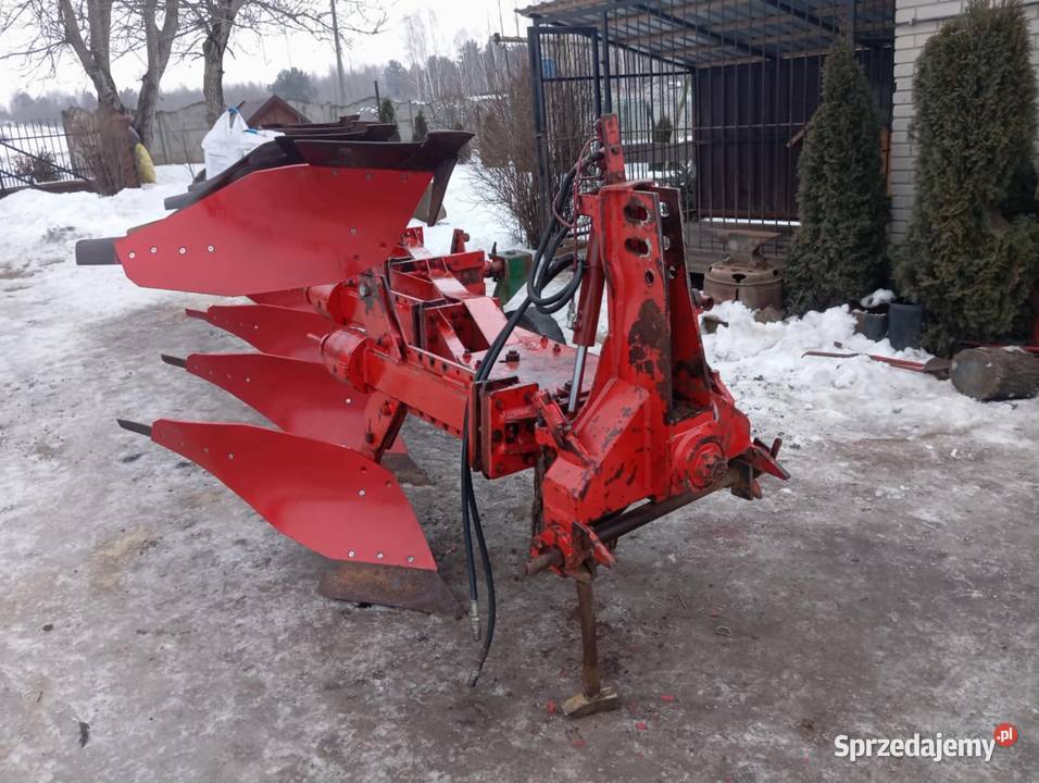 Pług pługi kverneland 4 skibowy obrotowy