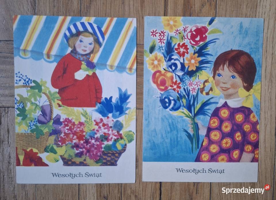 Leonia Janecka pocztówki świąteczne Pocztówki i karty telefoniczne mazowieckie Warszawa