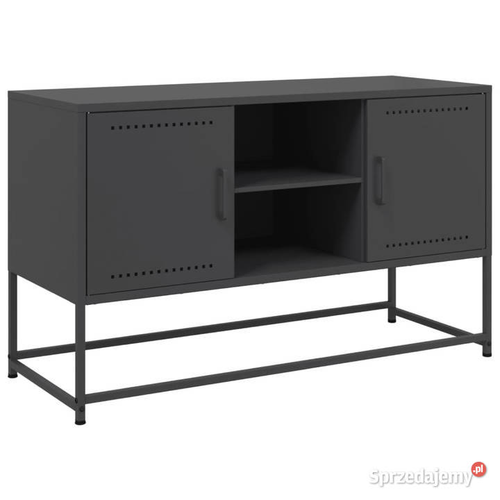 Szafka czarna 36x39x123 stal WM846524 Warszawa