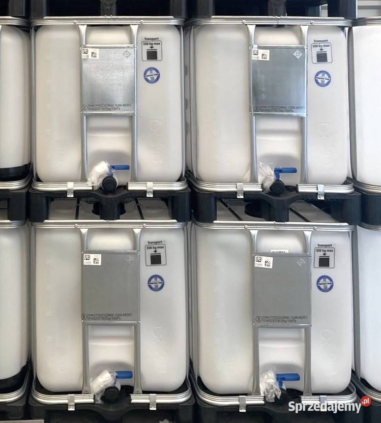 Zbiornik 300L na palecie plastikowej Walichnowy